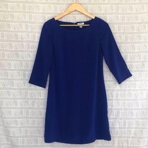 Navy Blue Shift Dress
